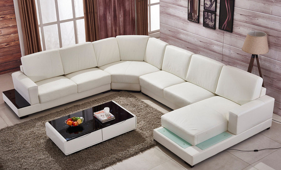 Glen Leather Sofa Lounge Set